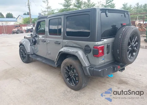 2022 Jeep Wrangler 4Xe Unlimited Sahara 4X4 from USA, damaged, VIN 1C4JJXP64NW232223